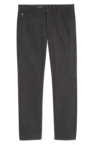 Shop Ag Everett Sud Slim Straight Fit Pants In Dark Rock