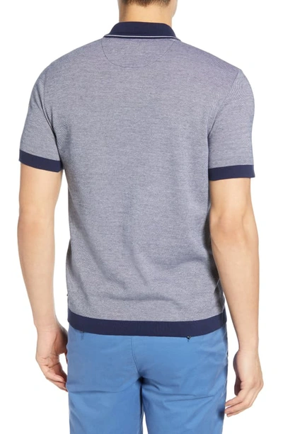 Shop Ted Baker Troop Slim Fit Polo In Navy