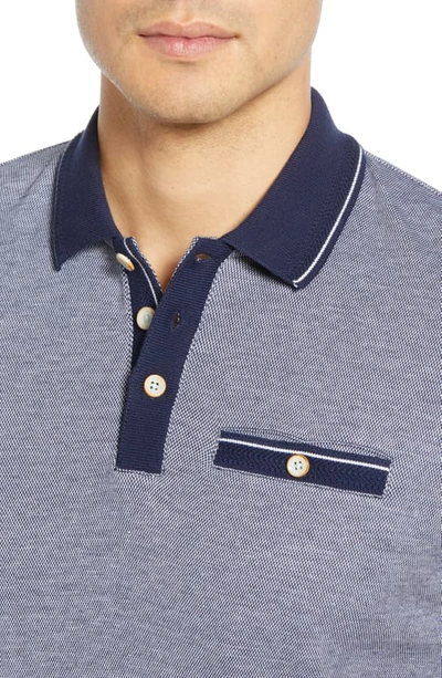 Shop Ted Baker Troop Slim Fit Polo In Navy