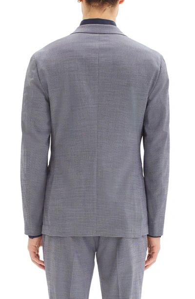 Shop Theory Clinton Slim Fit Wool Blend Blazer In Eclipse Multi