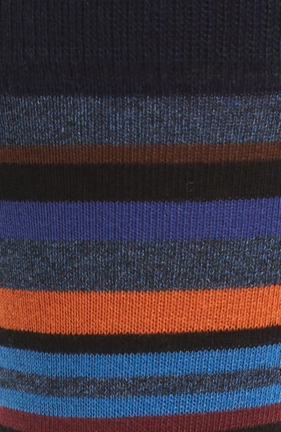 Shop Paul Smith Aster Stripe Socks In Blue Multi