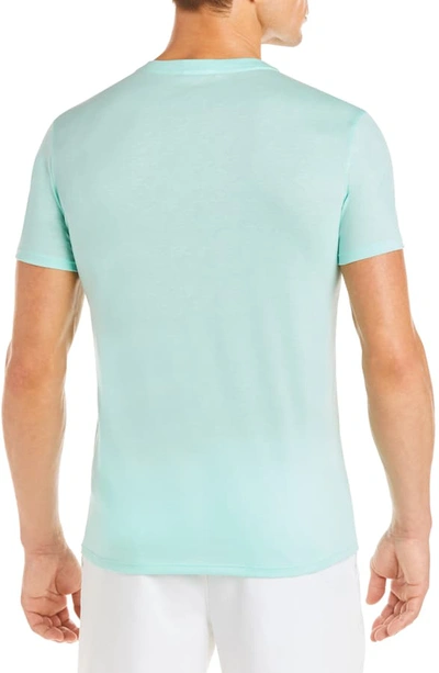 Shop Lacoste Regular Fit V-neck T-shirt In Aspera