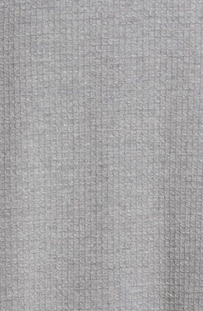 Majestic Waffle Knit Robe In Fog