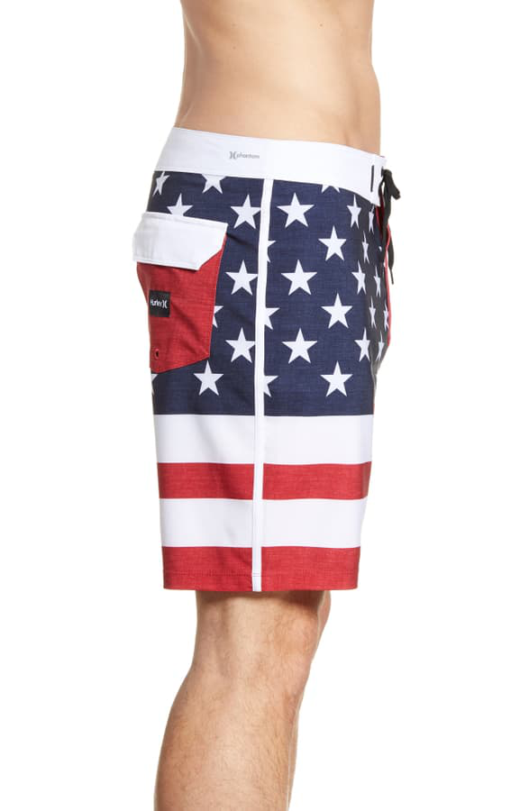Hurley Phantom Patriot Board Shorts In Gym Red ModeSens