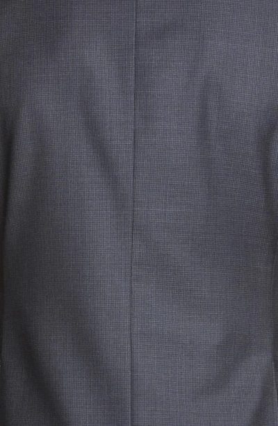 Shop Canali Sienna Soft Houndstooth Wool Suit In Grey