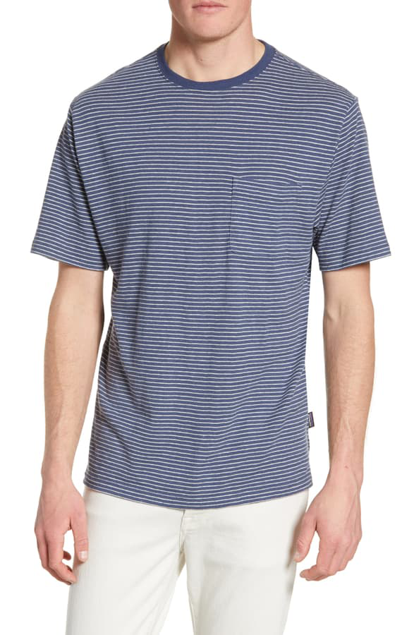 patagonia men's trail harbor pocket tee