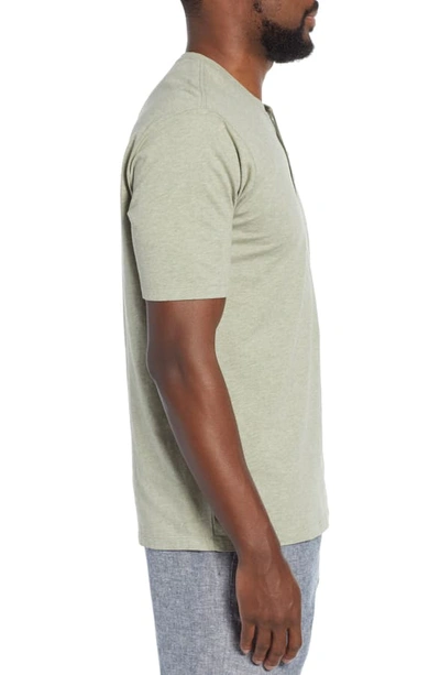 Shop Patagonia Squeaky Clean Slub Henley In Celadon