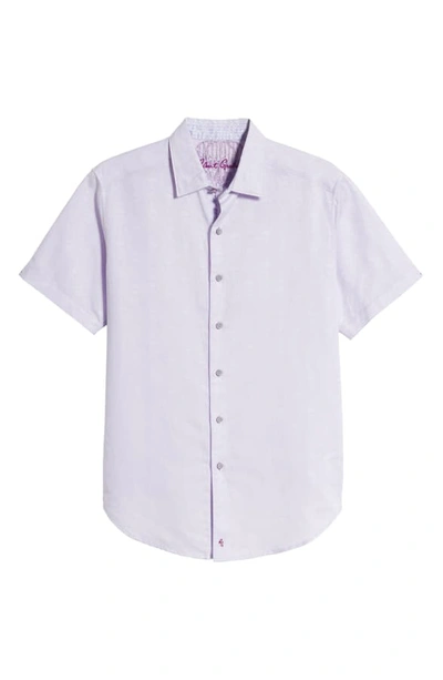 Shop Robert Graham Temple Of Skull Classic Fit Shirt In Lilac
