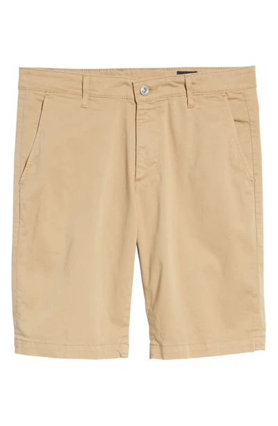 Shop Ag Griffin Regular Fit Chino Shorts In Sand Dune