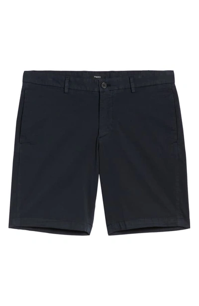 Shop Theory Zaine Patton Regular Fit Shorts In Eclipse
