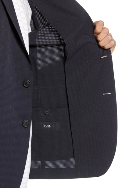 Shop Hugo Boss Navil Slim Fit Sport Coat In Navy