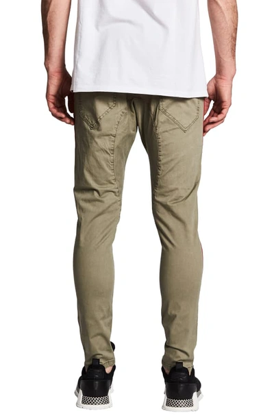 Shop Nxp Baseline Twill Slim Fit Pants In Khaki Olive