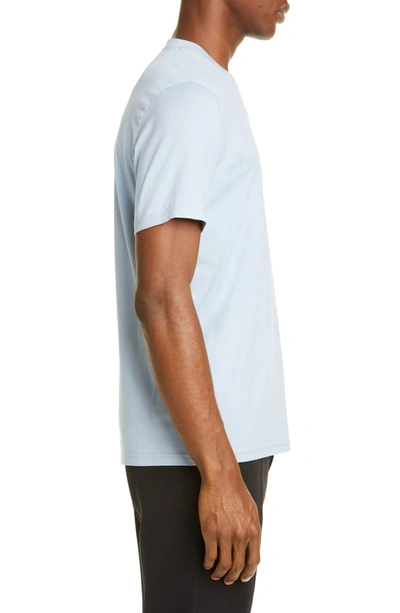 Shop Givenchy Vintage Logo T-shirt In Pale Blue