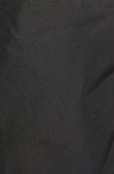 Shop Moncler Nylon Swim Trunks In Black