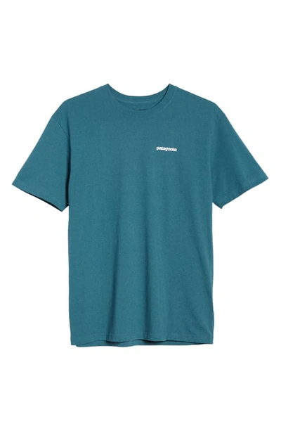 Shop Patagonia Responsibili-tee T-shirt In Tasmanian Teal