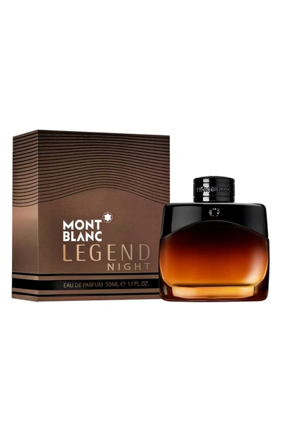 Shop Montblanc Legend Night Eau De Parfum, 3.4 oz