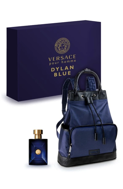 Shop Versace Dylan Blue Fragrance & Backpack Set