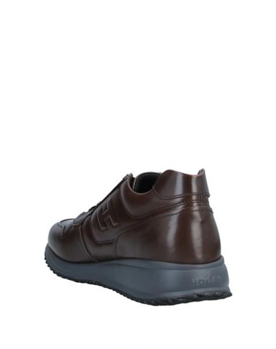 Hogan Sneakers In Brown