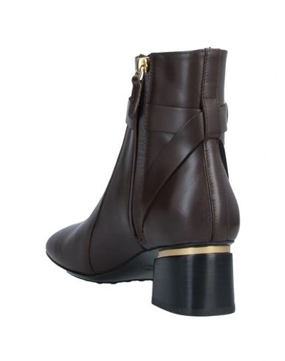Tod's Ankle Boots In Brown