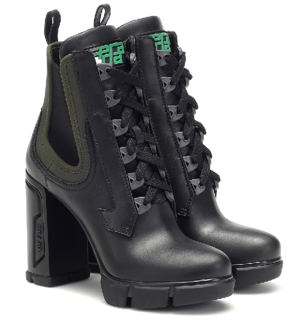 prada platform boots