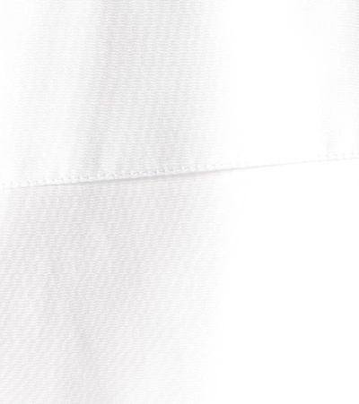 Shop Jil Sander Cotton-poplin Top In White