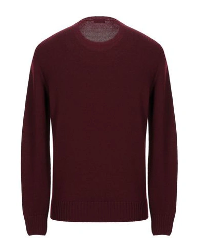 Drumohr Sweaters In Maroon
