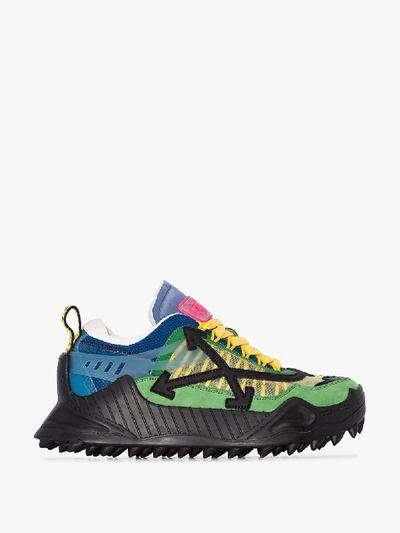 Shop Off-white Multicoloured Odsy 1000 Low Top Sneakers In Multicolor