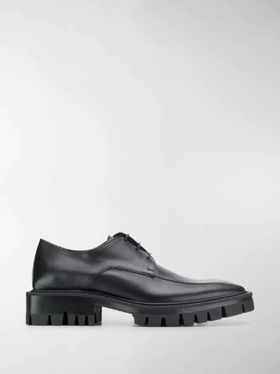 Shop Balenciaga Outdoor Rim Derby Shoes In Black