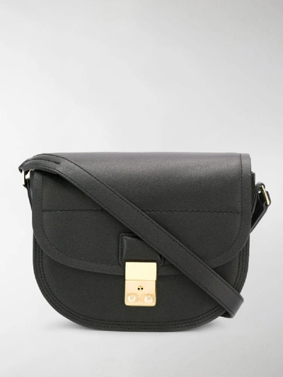 Shop 3.1 Phillip Lim Pashli Saddle Bag In Black