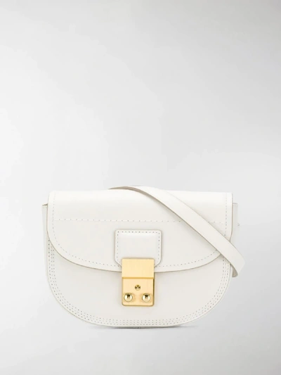 Shop 3.1 Phillip Lim Pashli Saddle Belt Bag In White