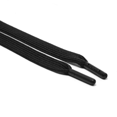 Shop Crep Protect Pre-treated Flat Laces In Black
