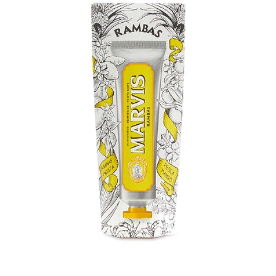 Shop Marvis Limited Edition Rambas Toothpaste In N/a