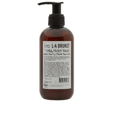 Shop L:a Bruket Dark Vanilla Hand & Body Wash In N/a