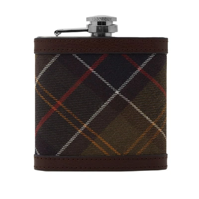 Shop Barbour Hip Flask In Brown