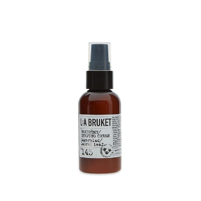 Shop L:a Bruket Laurel Leaf Shaving Cream In N/a