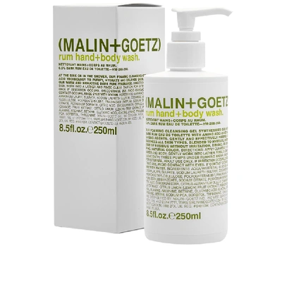 Shop Malin + Goetz Rum Hand & Body Wash In N/a