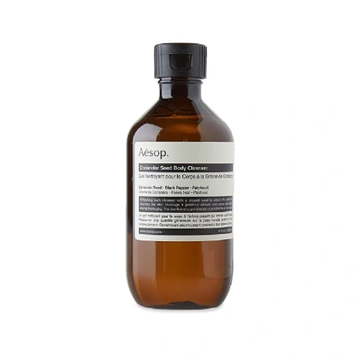 Shop Aesop Coriander Seed Body Cleanser In N/a