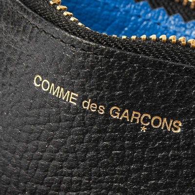 Shop Comme Des Garçons Comme Des Garcons Sa8100 Colour Inside Wallet In Black