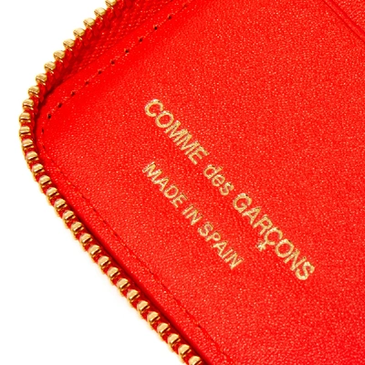 Shop Comme Des Garçons Comme Des Garcons Sa2100 Classic Wallet In Orange