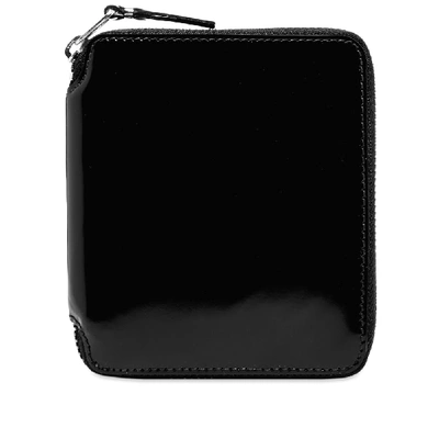 Shop Comme Des Garçons Comme Des Garcons Sa2100 Mirror Inside Wallet In Black