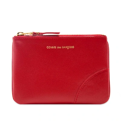 Shop Comme Des Garçons Comme Des Garcons Sa8100 Classic Wallet In Red