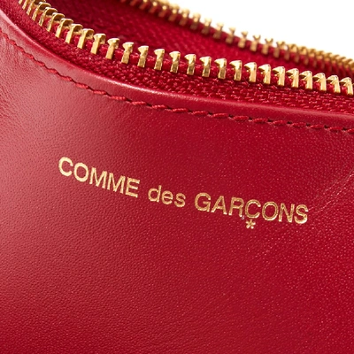 Shop Comme Des Garçons Comme Des Garcons Sa8100 Classic Wallet In Red