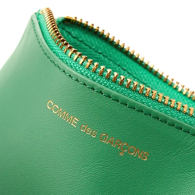 Shop Comme Des Garçons Comme Des Garcons Sa8100 Classic Wallet In Green