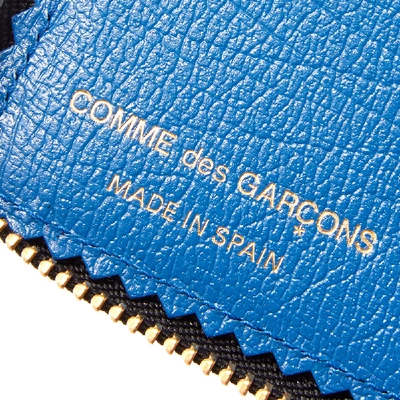Shop Comme Des Garçons Comme Des Garcons Sa7100 Colour Inside Wallet In Black