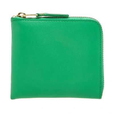 Shop Comme Des Garçons Comme Des Garcons Sa3100 Classic Wallet In Green