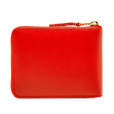 Shop Comme Des Garçons Comme Des Garcons Sa7100 Classic Wallet In Orange