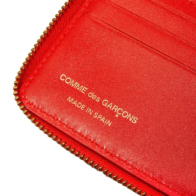 Shop Comme Des Garçons Comme Des Garcons Sa7100 Classic Wallet In Orange