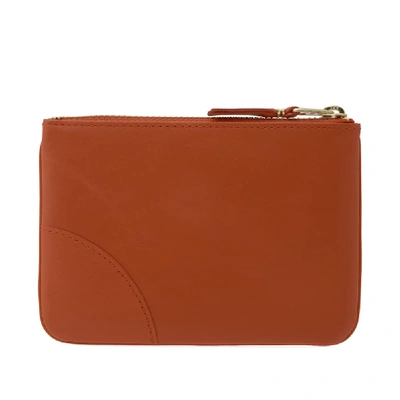 Shop Comme Des Garçons Comme Des Garcons Sa8100 Classic Wallet In Orange