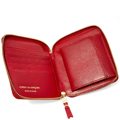 Shop Comme Des Garçons Comme Des Garcons Sa2100 Classic Wallet In Red