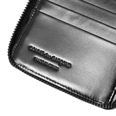 Shop Comme Des Garçons Comme Des Garcons Sa2100vb Very Black Wallet